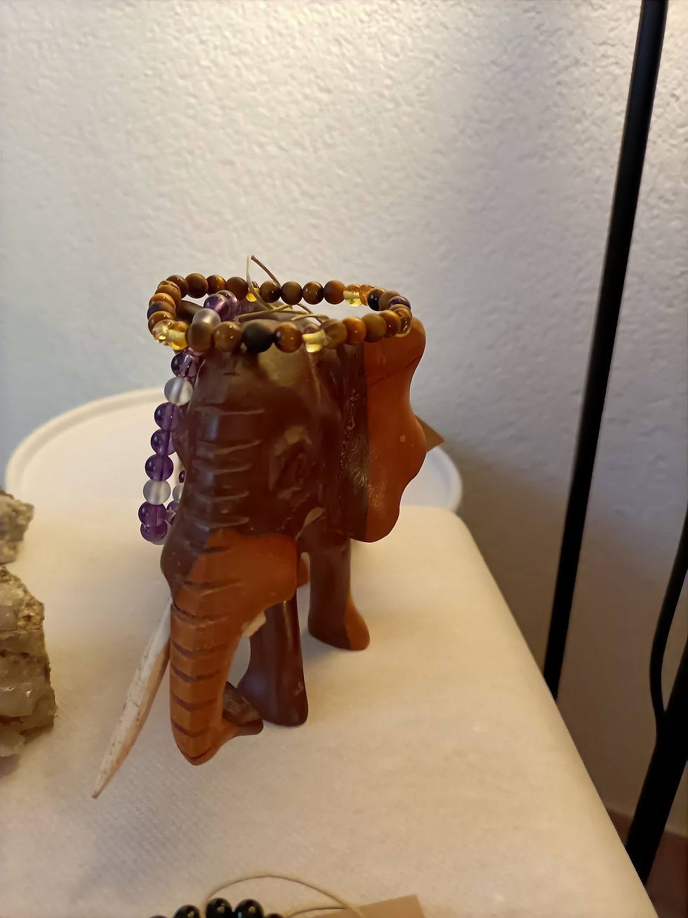 elephant en bois