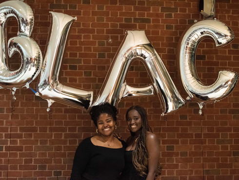 BLAC Editors-in-Chief Sydney Jean ’24 and Richie Mamam Nbiba ’23.