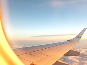 She's flying, I'm falling......