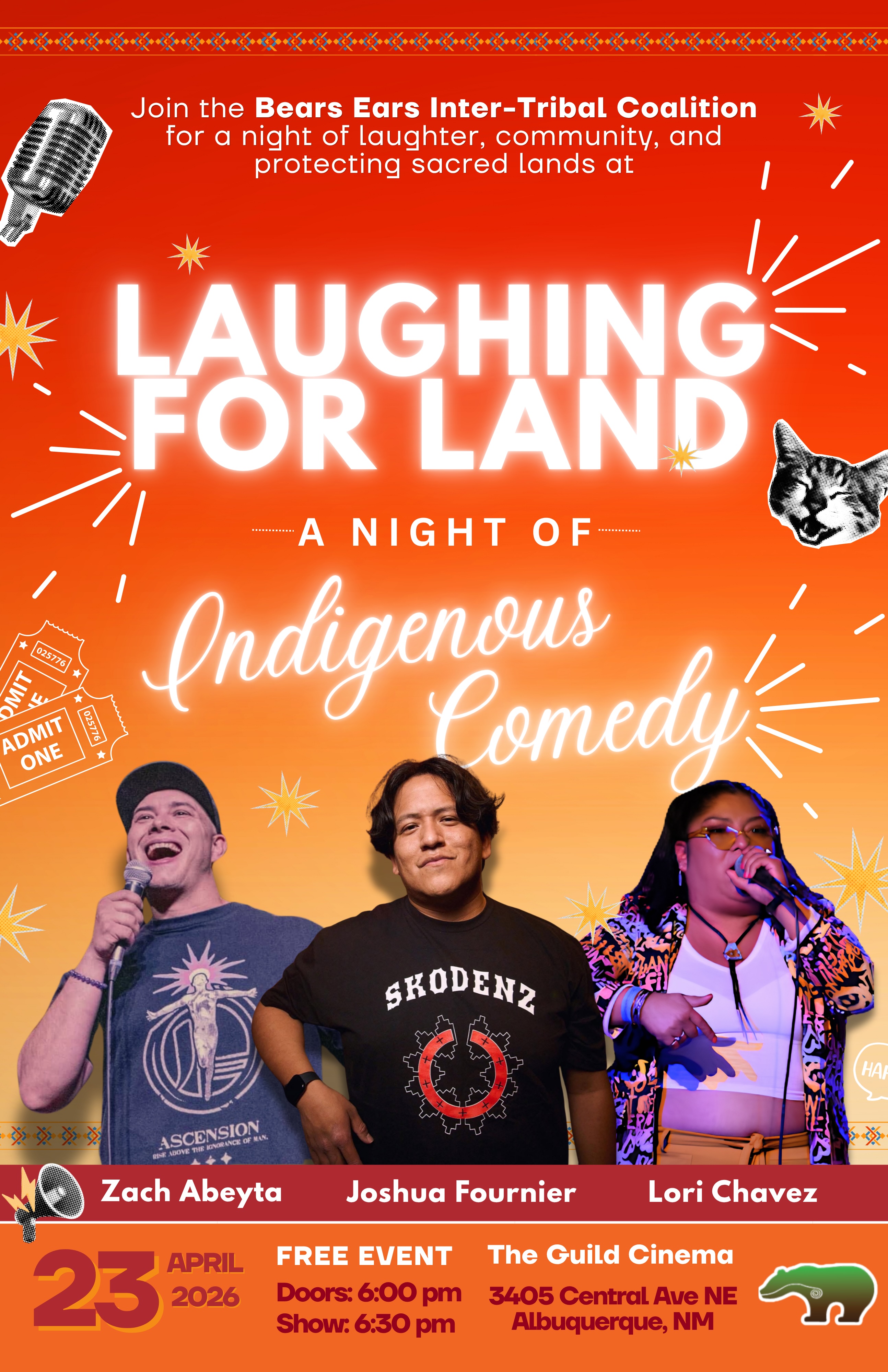 Laughing for Land: A Night of Indigenous Comedy