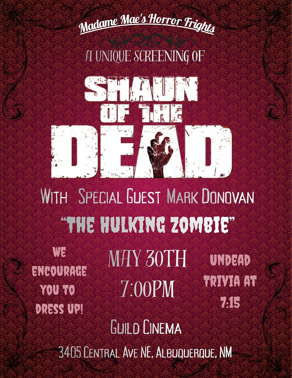 SHAUN OF THE DEAD (2004) - A Madame Mae Horror Frights special!