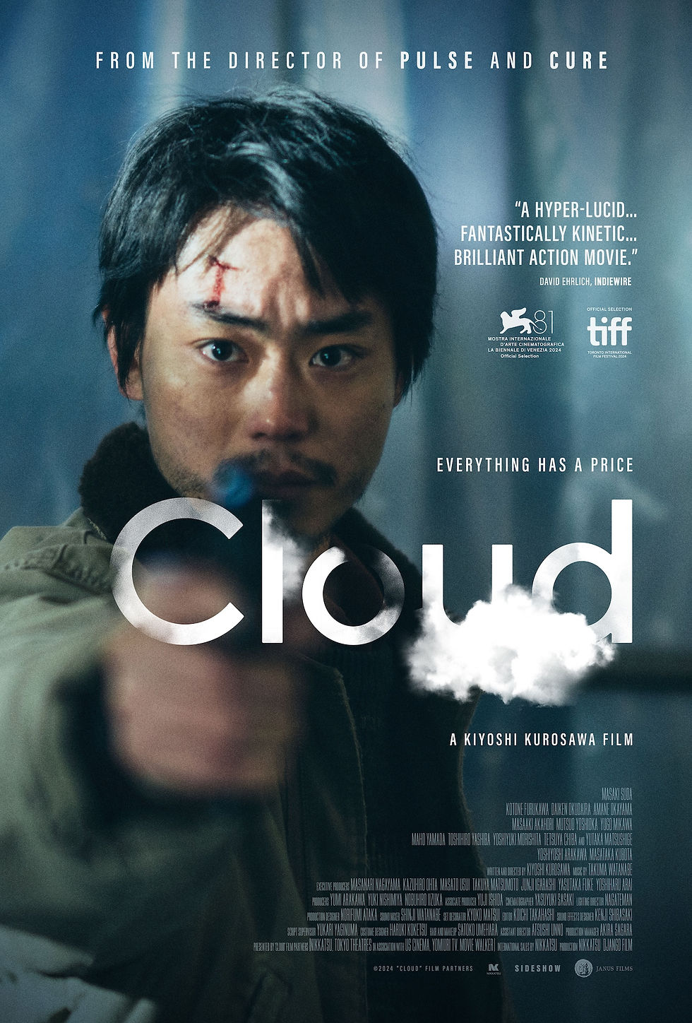 Kiyoshi Kurosawa's CLOUD evening show