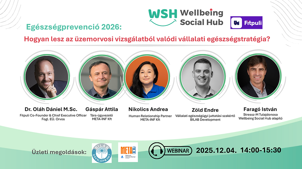 Egészségprevenció 2026: Hogyan lesz az üzemorvosi vizsgálatból valódi vállalati egészségstratégia?