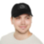 Thumbnail: Dad Hat with Leather Patch (Rectangle)