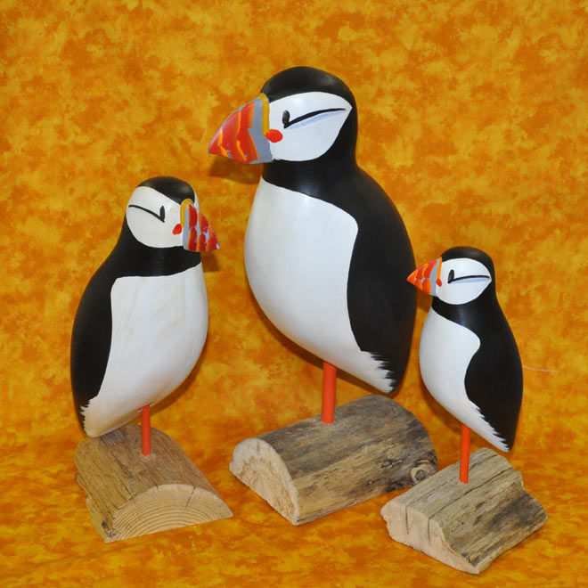 Atlantic Puffin Decoy (lifesize) Duck Trap Decoys