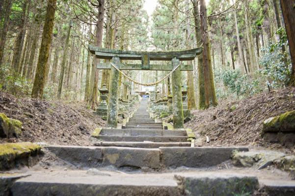 上色見熊野座神社 ジブリの世界の様な神秘的な神社
