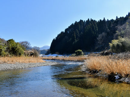 【五ヶ瀬川】山都町の中心部を流れる美しい一級河川