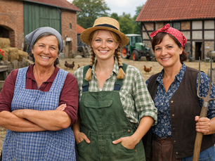 Frauen-Power auf den Höfen unverzichtbar