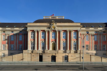 Der Sitz des Landtags Brandenburg im Neubau des Potsdamer Stadtschlosses (Foto: LoB)