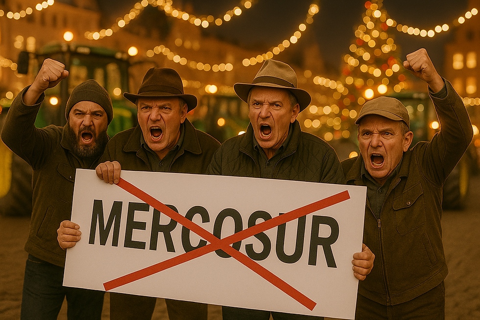 Wieder Bauernproteste vor Weihnachten: Diesmal in Brüssel