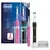 Thumbnail: Oral-B Smart 4 4900 Electric Rechargeable Toothbrushes - Duo Pack
