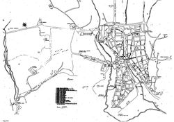 Lanciano - pianta medioevale