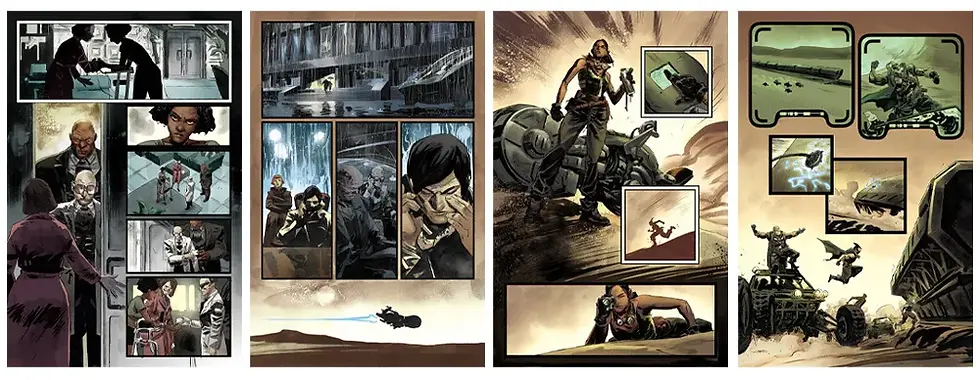 BLADE RUNNER BLACK LOTUS: LAS VEGAS #1 - PREVIEW