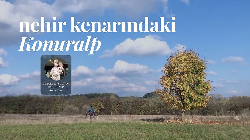 Nehir kenarındaki Konuralp