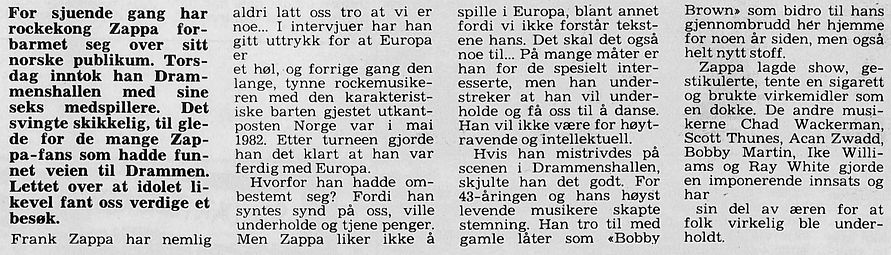 1984-09-15 Frank Zappa kritikk 2.jpg