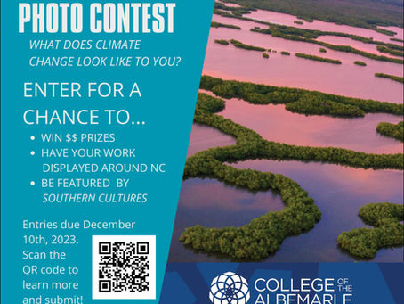 COA/UNC-CH Climate Change Photography Competition