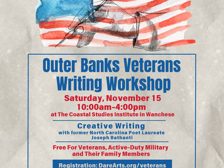 Former NC Poet Laureate To Lead Outer Banks Veterans Writing Workshop This Fall