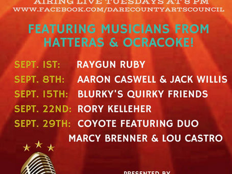 Dare County Arts Council’s Courthouse Sessions Travel Down South 