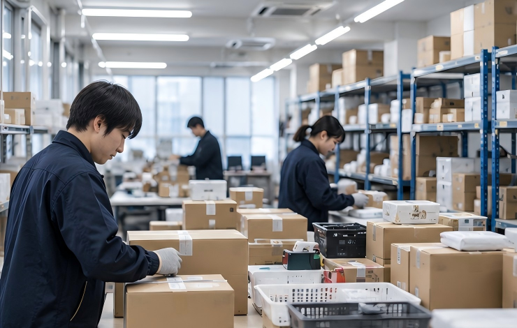日本端實際作業