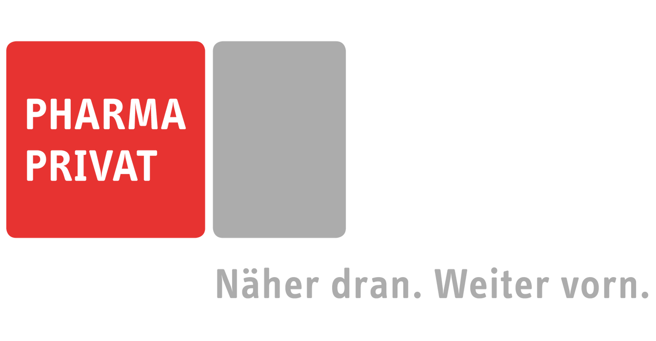 Pharma Privat Logo (Näher dran. Weiter vorn.)