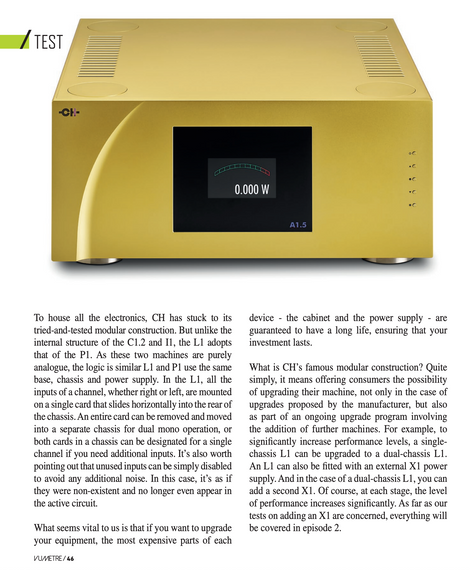CH Precision HIFI Stereo Enclosure Design by Manuela Federica / Mana Ishoni