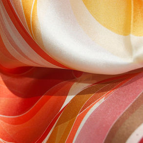 Abstract Silk Scarf by Manuela Federica / iSHONi Design 