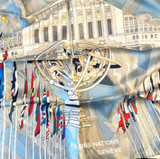 Silk Scarf, Seiden Foulard