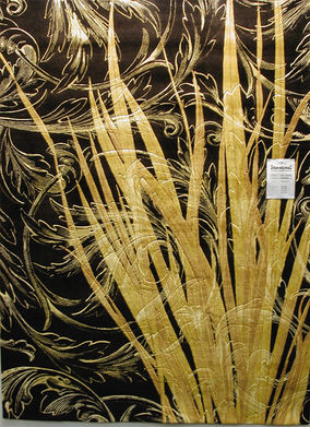 "VERDANA BLACK", Rugdesign by Manuela Federica, iSHONi for mtm Munich