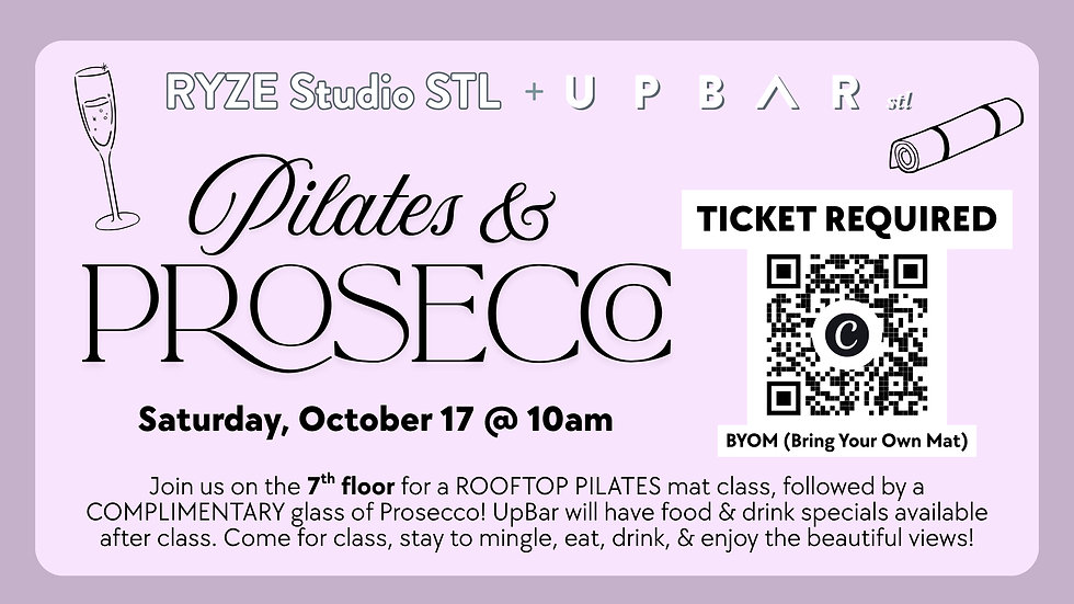 Pilates & Prosecco Ticketed Event