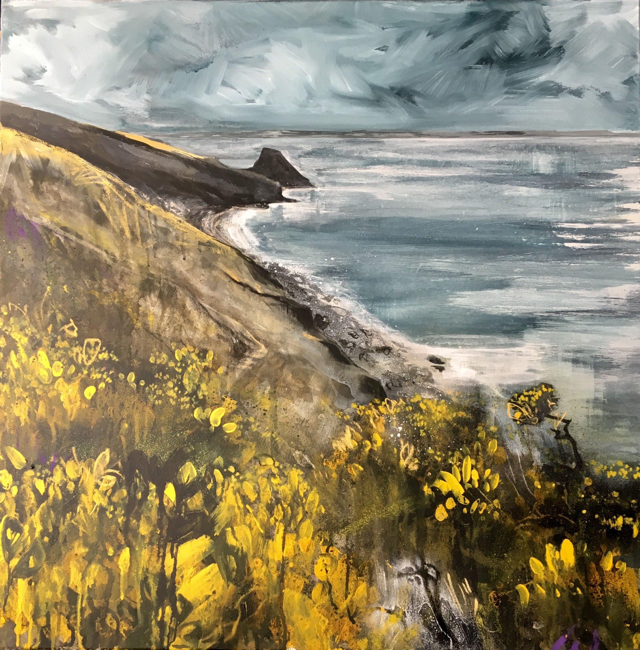 Rickets Head with gorse