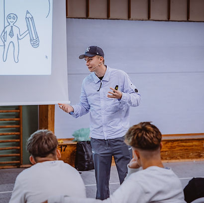 Frederik Vestbjerg, foredragsholder om snus og nikotin