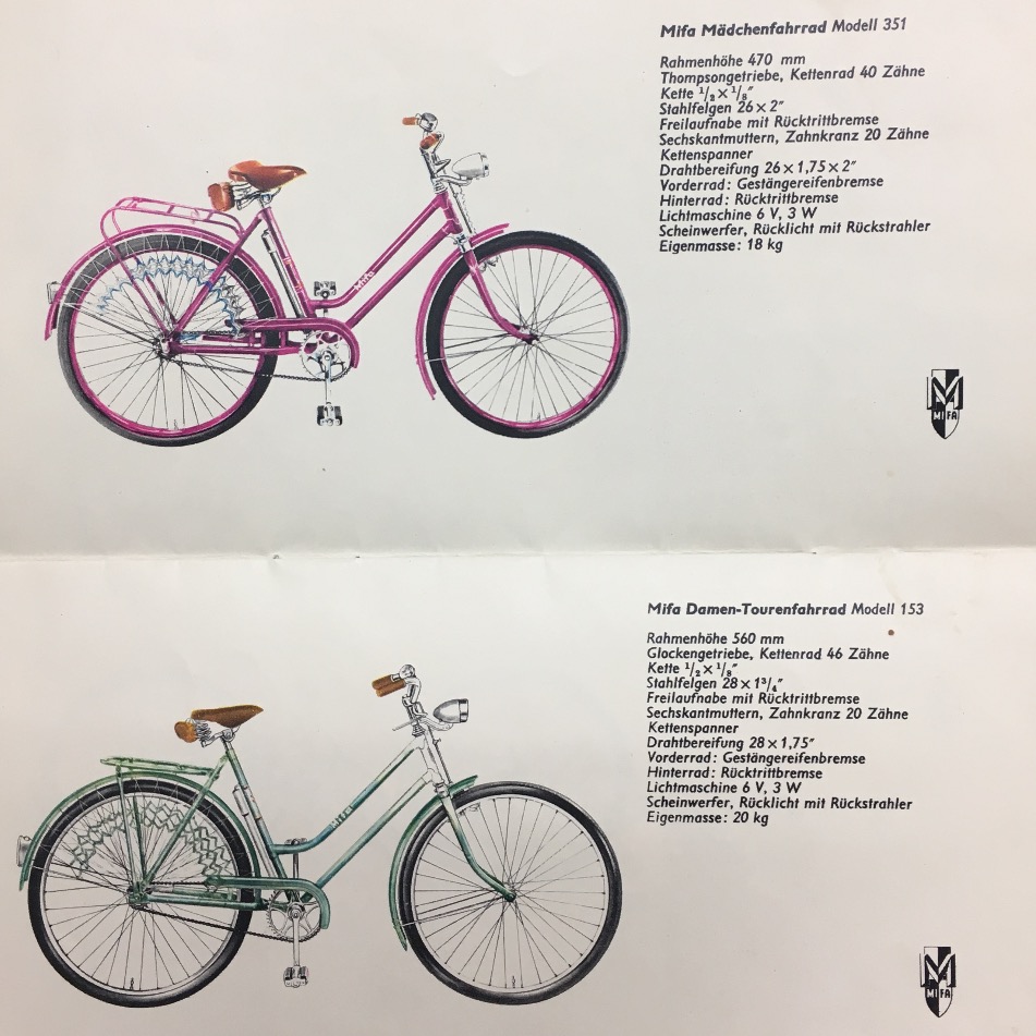fahrrad werbung