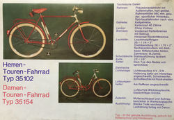 Diamant Fahrrad Werbung