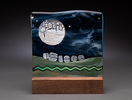 Fused Glass Panel