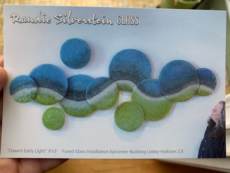 postcard for the installation
