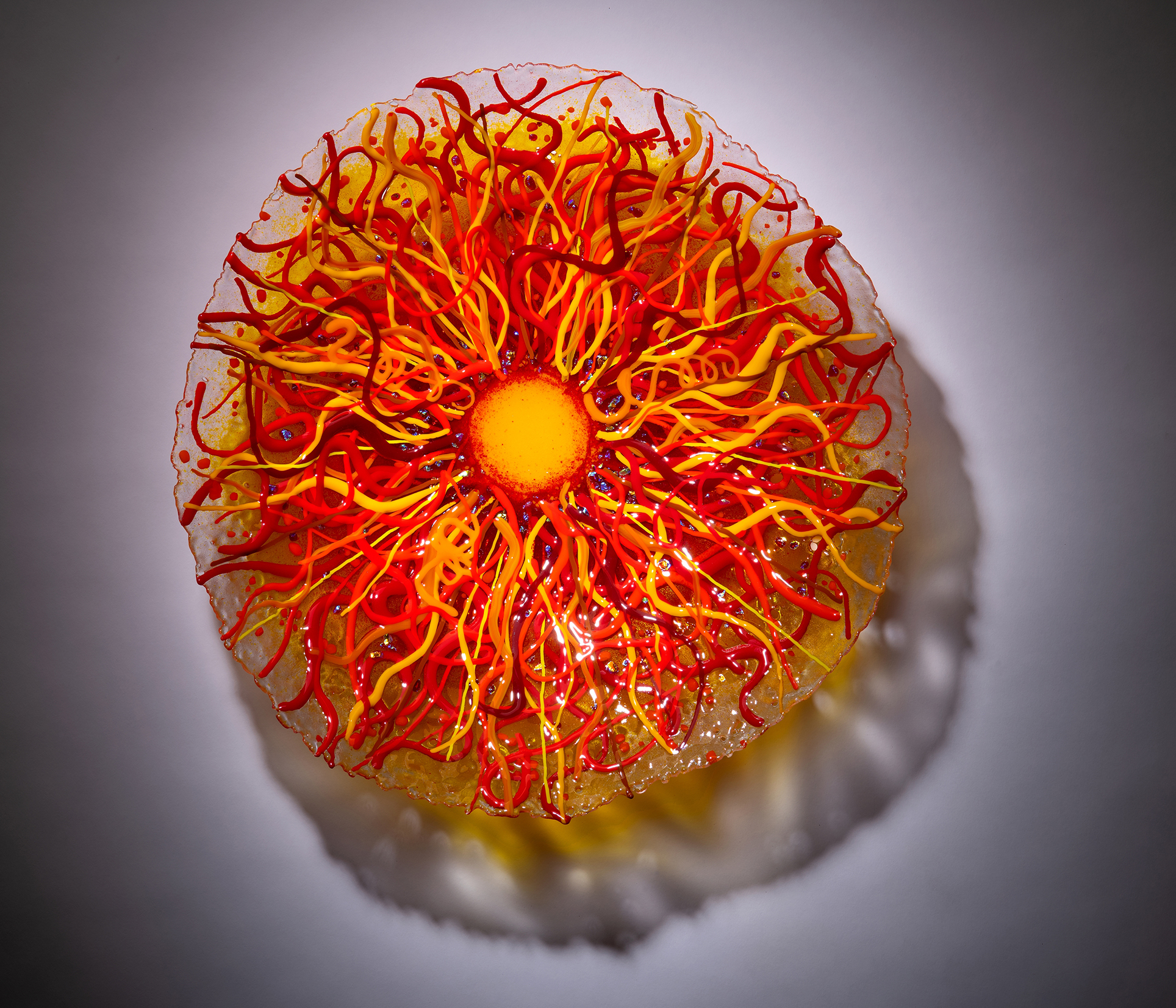"Sun" Wall Bowl