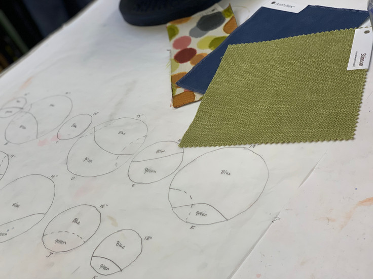 working out the design