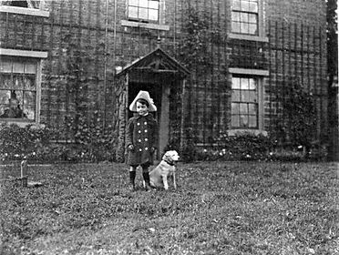 Rankin Waddell at Kidstones, Bishopdale 1908, aged four, courtesy of DCM, Hawes.