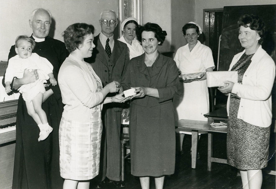 Presentation to Mrs Foster, 1964
