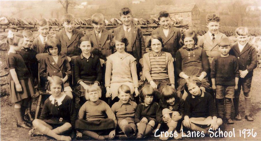 Cross Lanes pupils, 1936