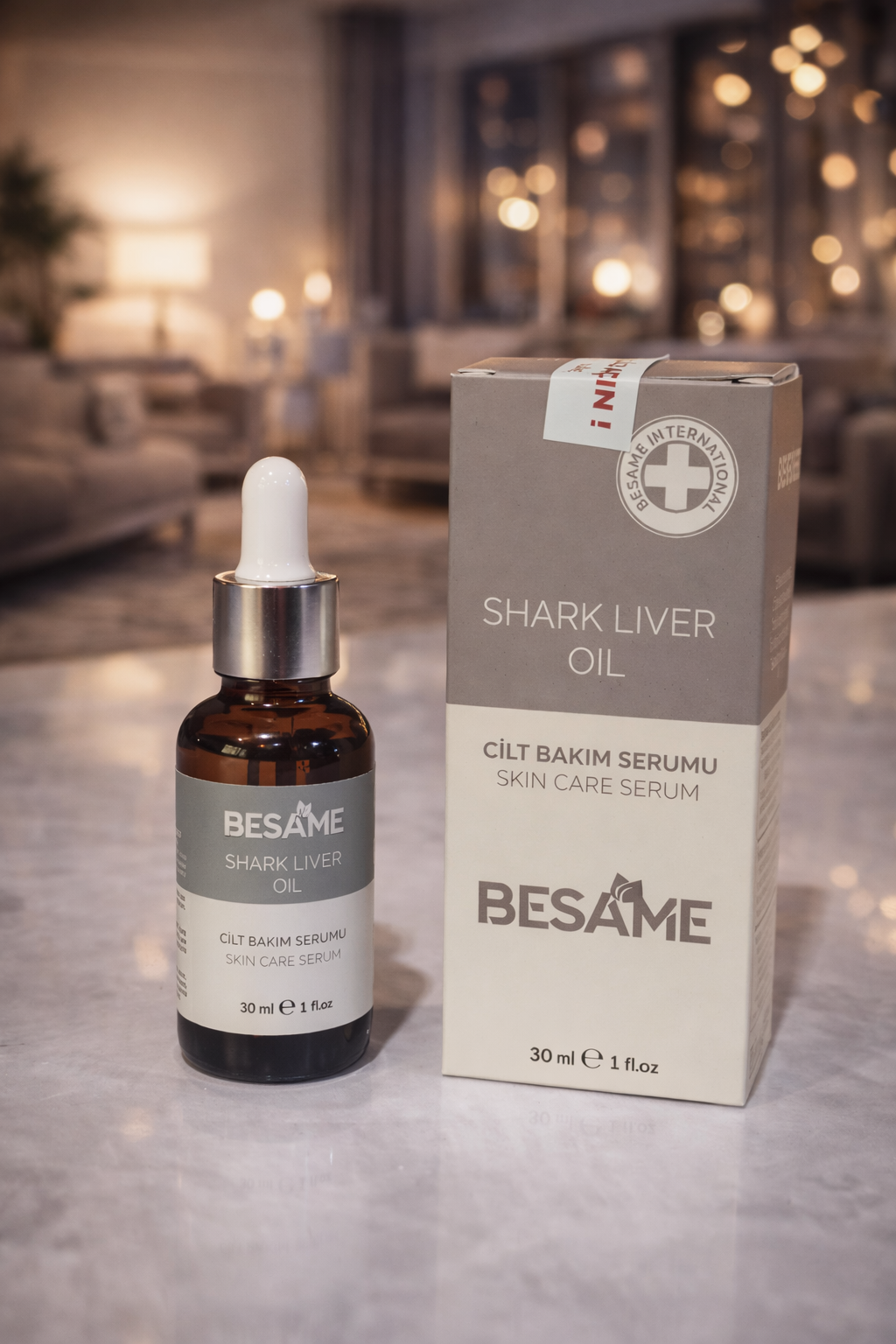 Marine Glow Shark Liver Oil Onarıcı Serum