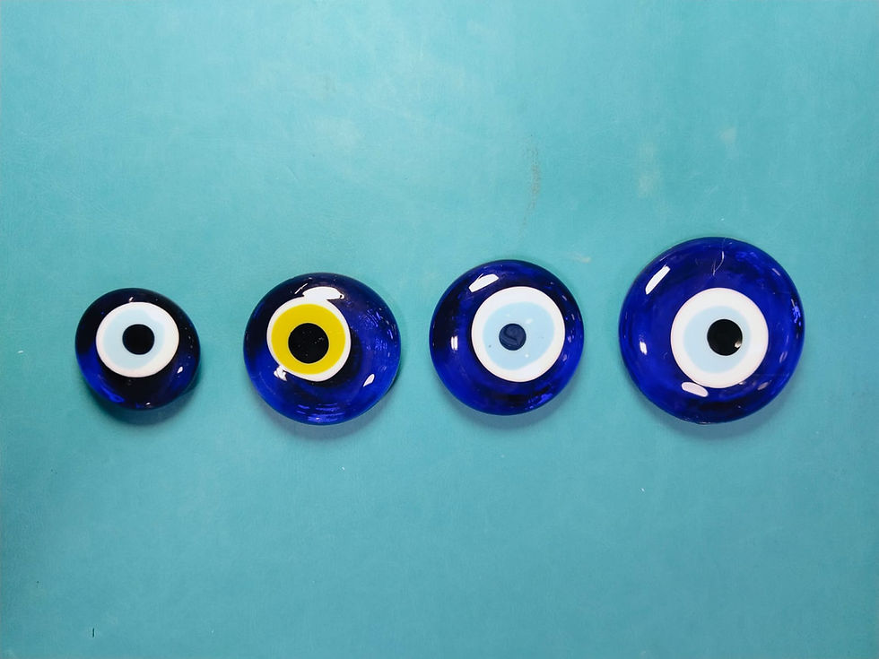 Nazar Boncuklu Paşabahçe Cam Magnet