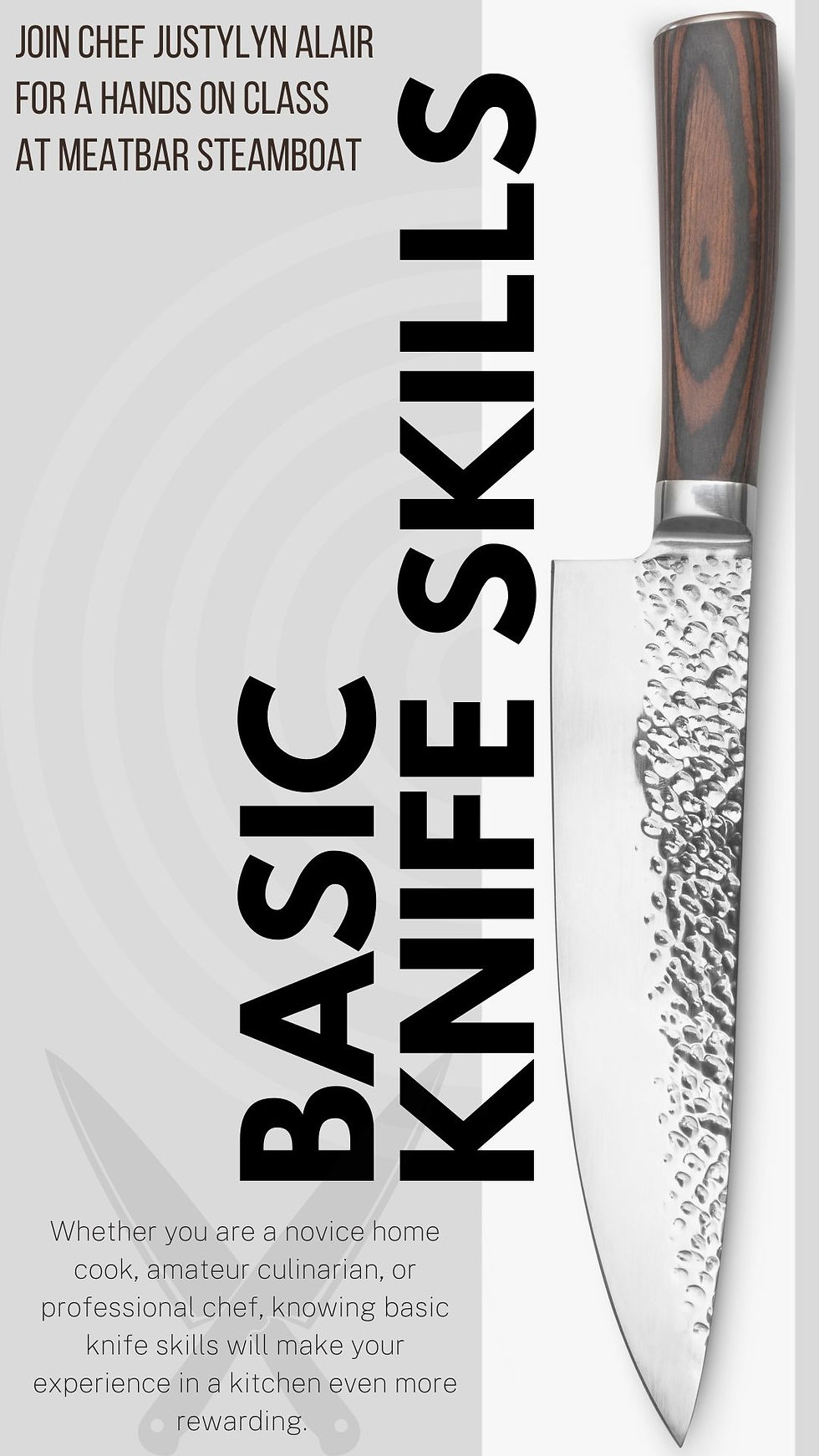 Basic Knife Skills - Justylyn Alair