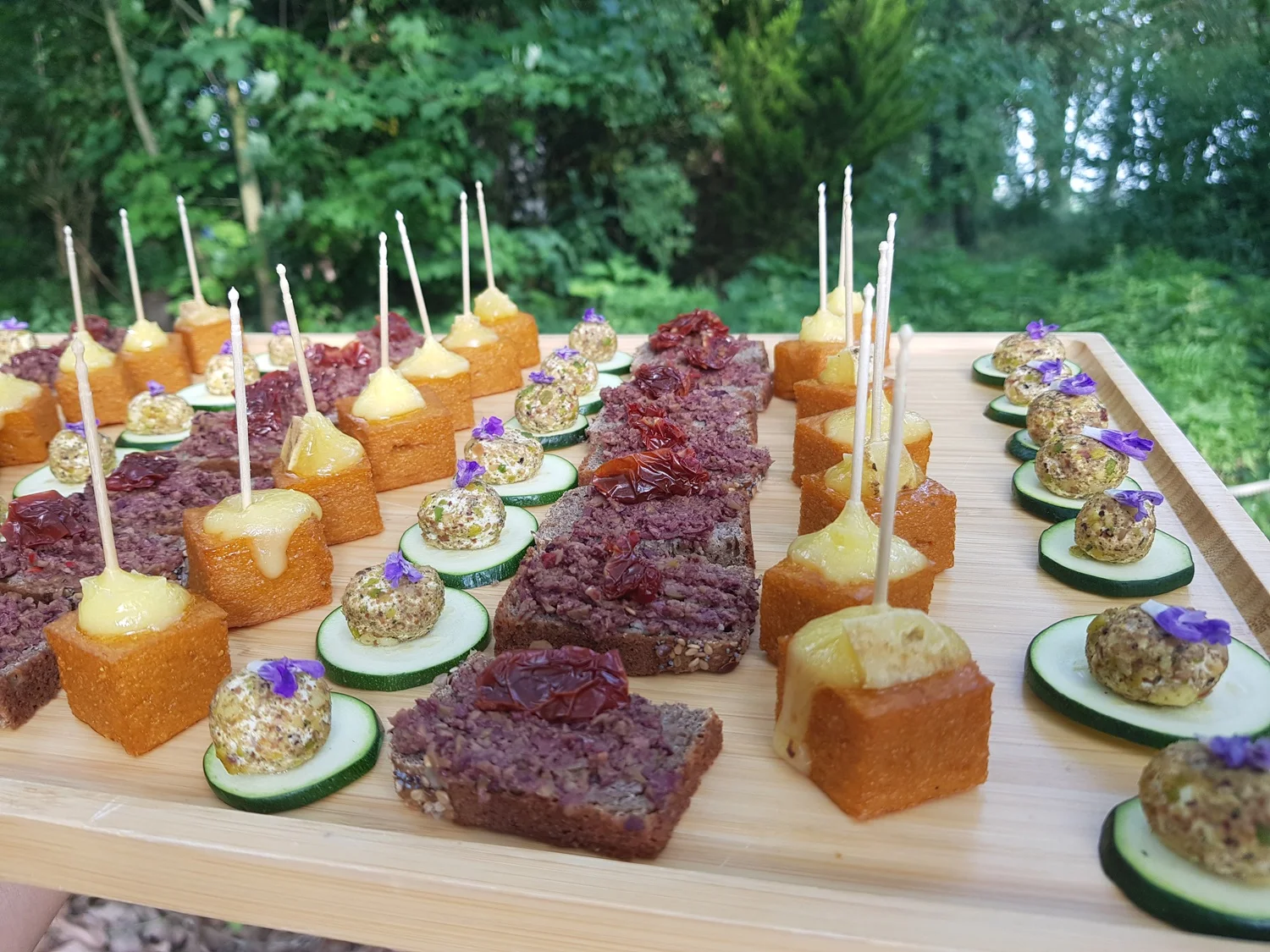 plateau de pièces cocktail mariage