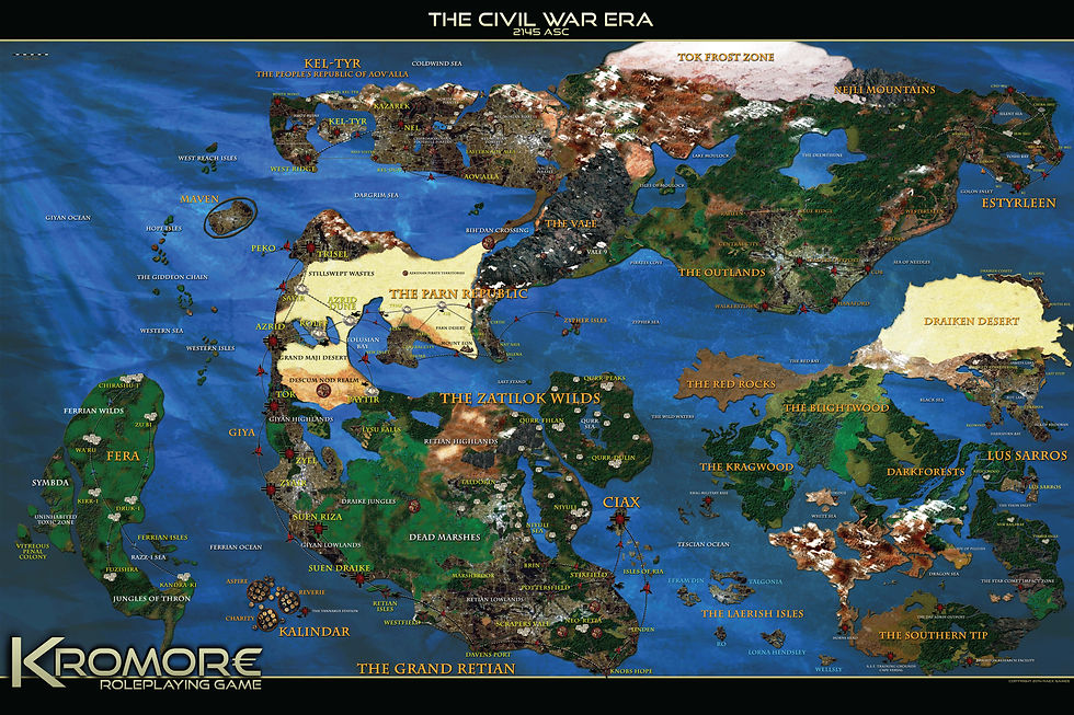 Thumbnail: PDF Kromore 1E Roleplaying Game