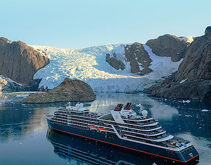 Seabourn Venture in Greenland Jakobshavn Glacier