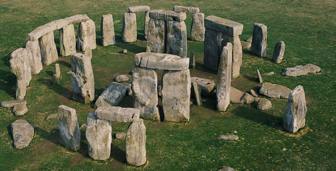 Stonehenge - Grande Circulo de pedras próximo a cidade de Londres