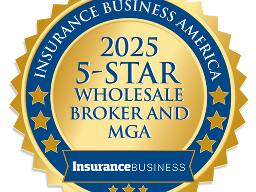 2025 IBA 5-Star Wholesale Broker & MGAs Award