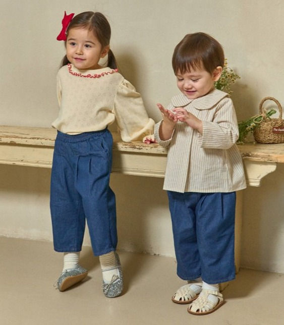 Miniature : Jeans Milk wide 