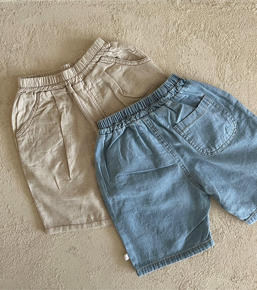 Thumbnail: Linen Denim  Shorts